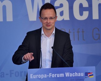 Péter Szijjártó, Europa-Forum Wachau 2015