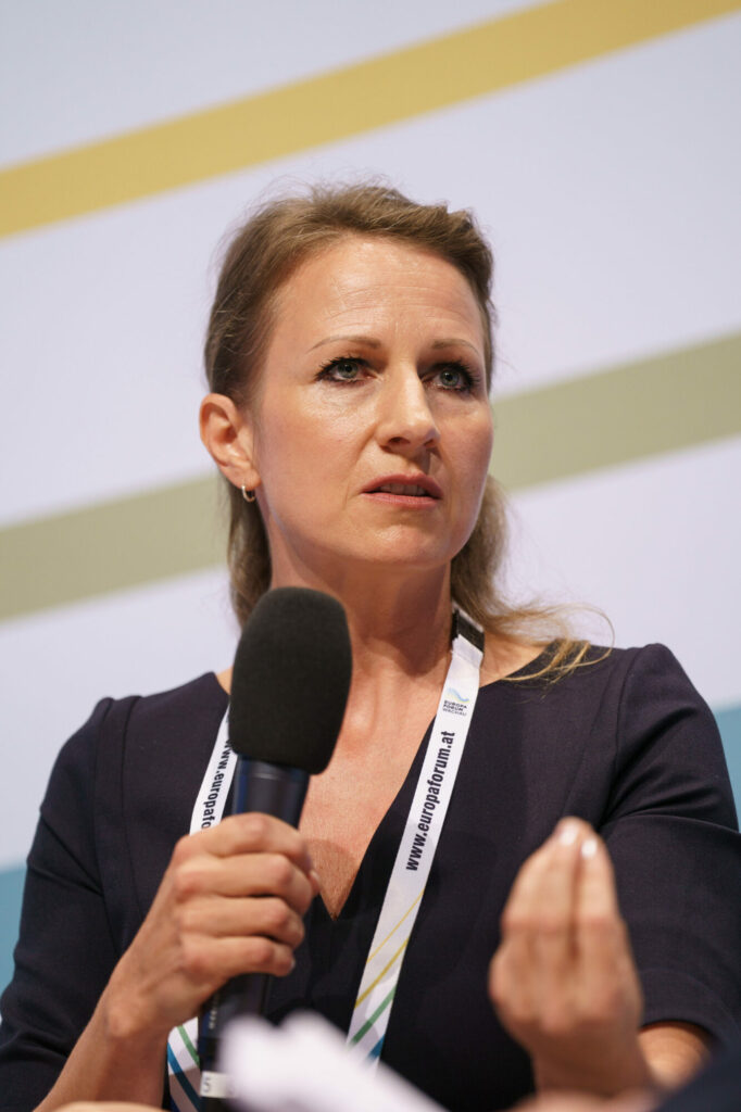 Barbara Brenner, Wirtschaftssalon Europa-Forum Wachau 2022